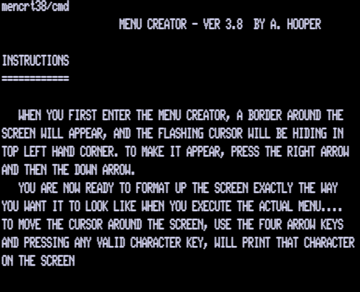 Screen shot